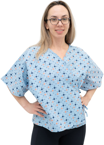 1 Dozen - Wholesale Reusable/Washable Mammography Gown Cape